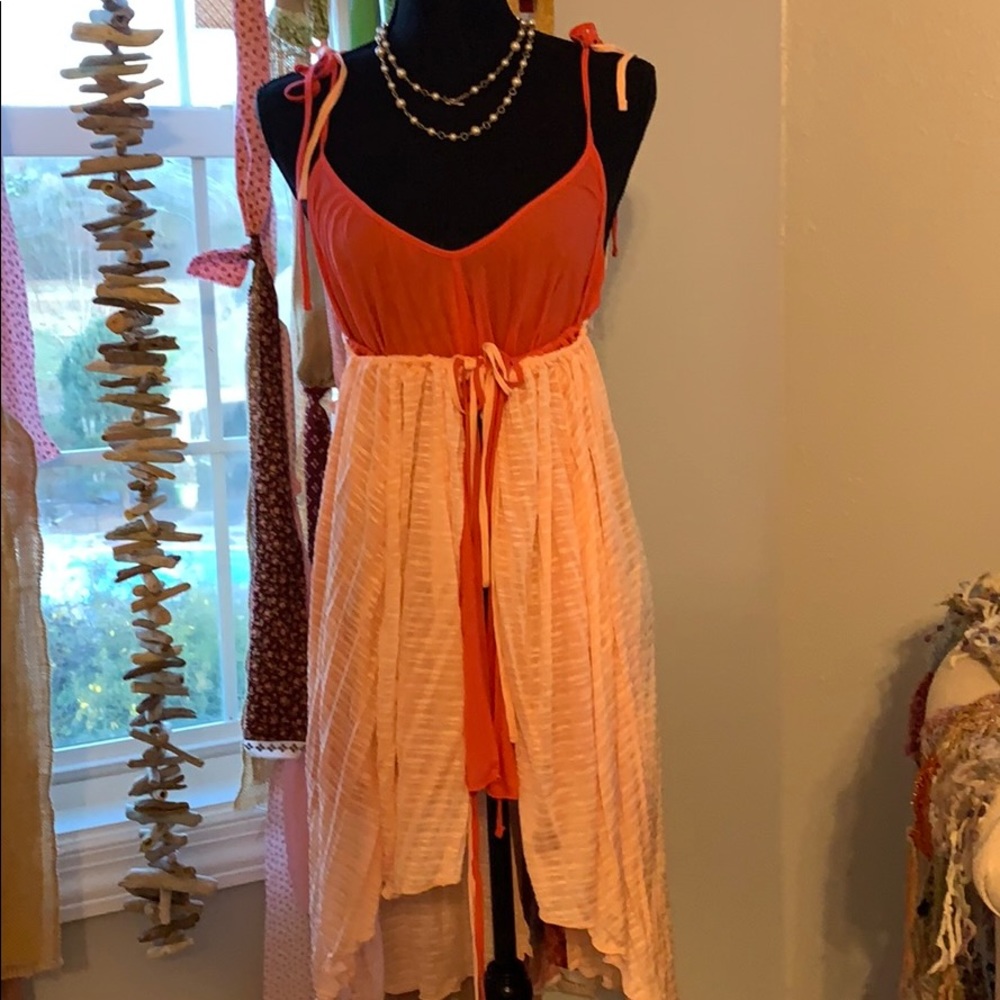 Free People FP Beach Two Body top wrap dress